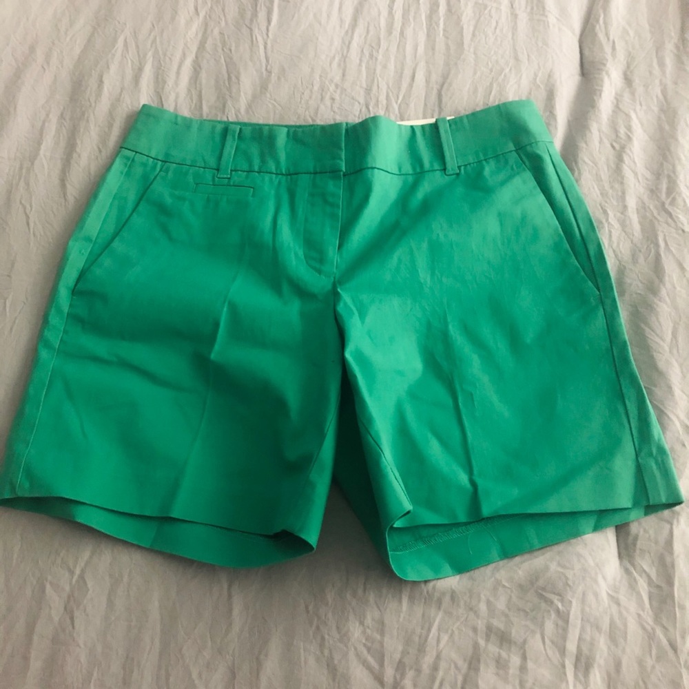 Ann Taylor Green Metro Shorts